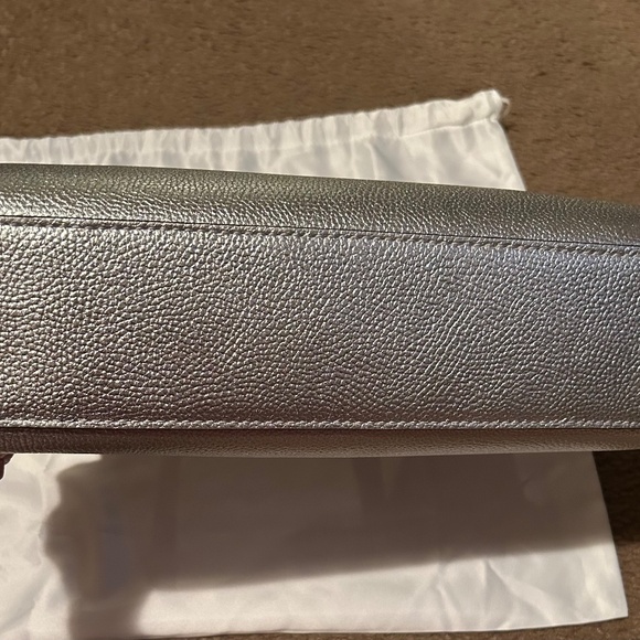 Micheal Kors Ruthie Small Metallic Leather Satchel - Picture 3 of 5